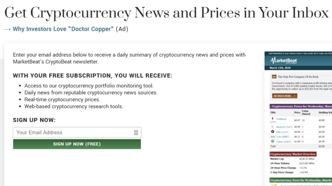 CryptoBeat Newsletter